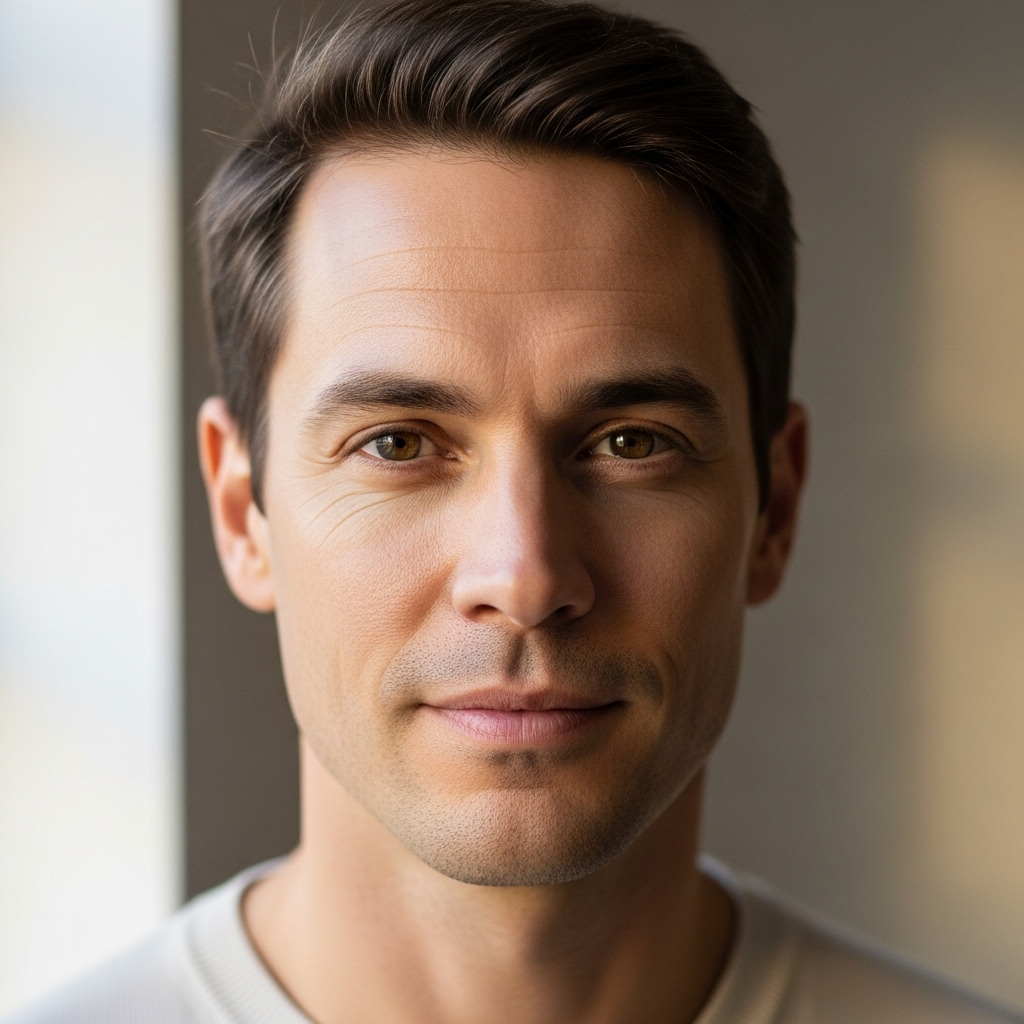 1940s Studio Portrait AI prompt - Before example