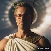 Greek God / Goddess AI generated image example