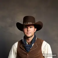 Wild West Cowboy AI generated image example