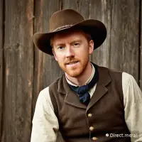 Wild West Cowboy AI generated image example