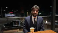 Blue Suit Portrait AI generated image example