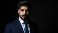 Blue Suit Portrait AI generated image example
