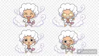 Chibi Stickers AI generated image example