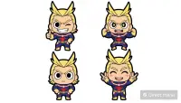 Chibi Stickers AI generated image example