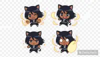 Chibi Stickers AI generated image example