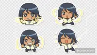 Chibi Stickers AI generated image example