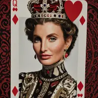 Playing Card AI generated image example